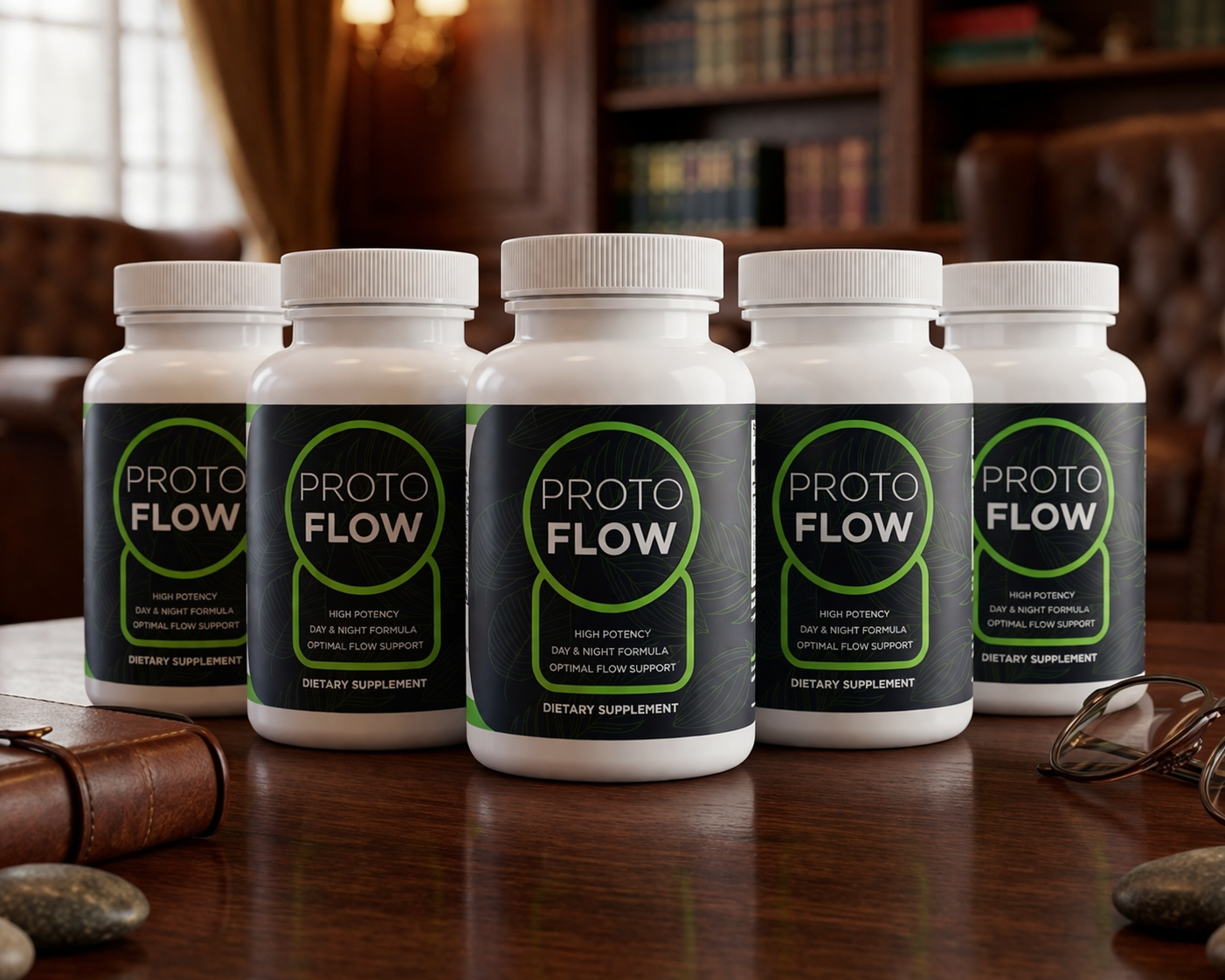 ProtoFlow prostate health support supplement bottles