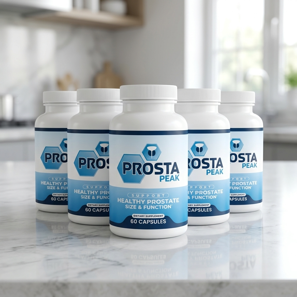 Prosta Peak supplement bottles