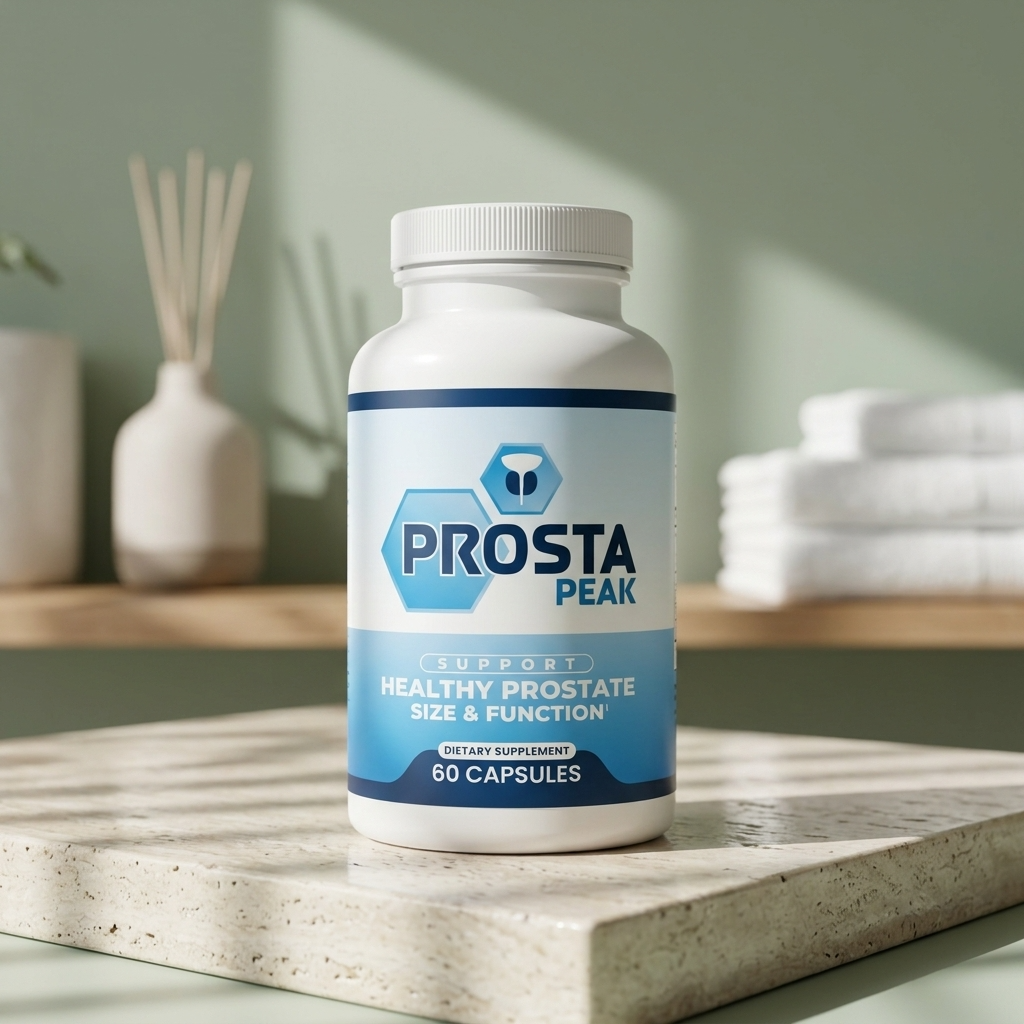 Prosta Peak prostate health support capsules bottle