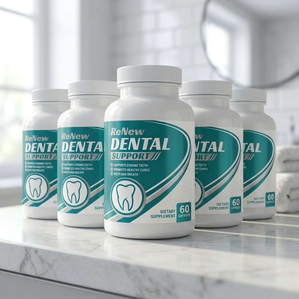 Renew Dental Support bottles