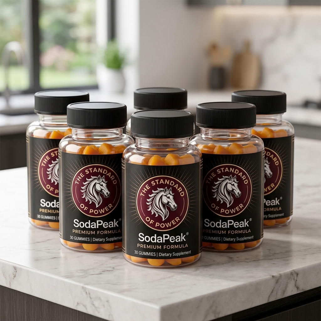 SodaPeak supplement bottles