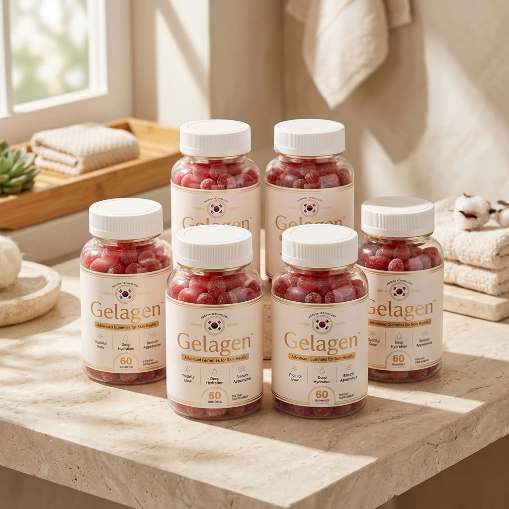 Gelagen supplement bottles