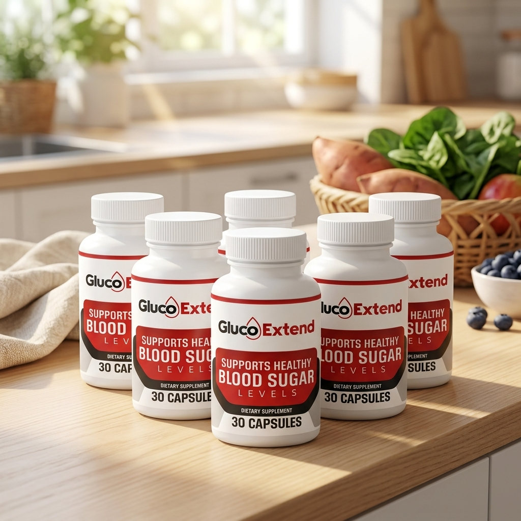 Gluco Extend bottles