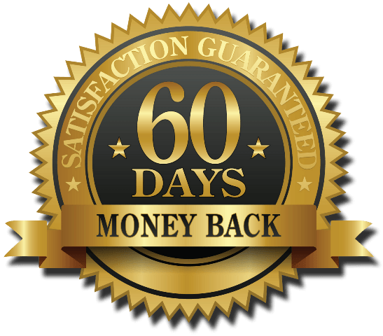 60-Day Money Back Guarantee Badge